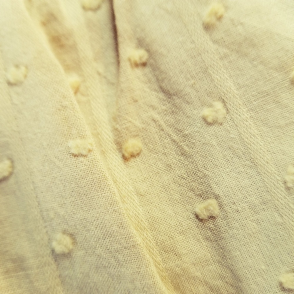 Mustard Long Sleeve Crochet Top - Picture 5 of 8